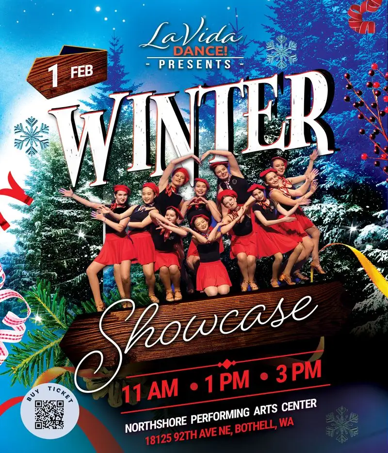 Winter showcase poster